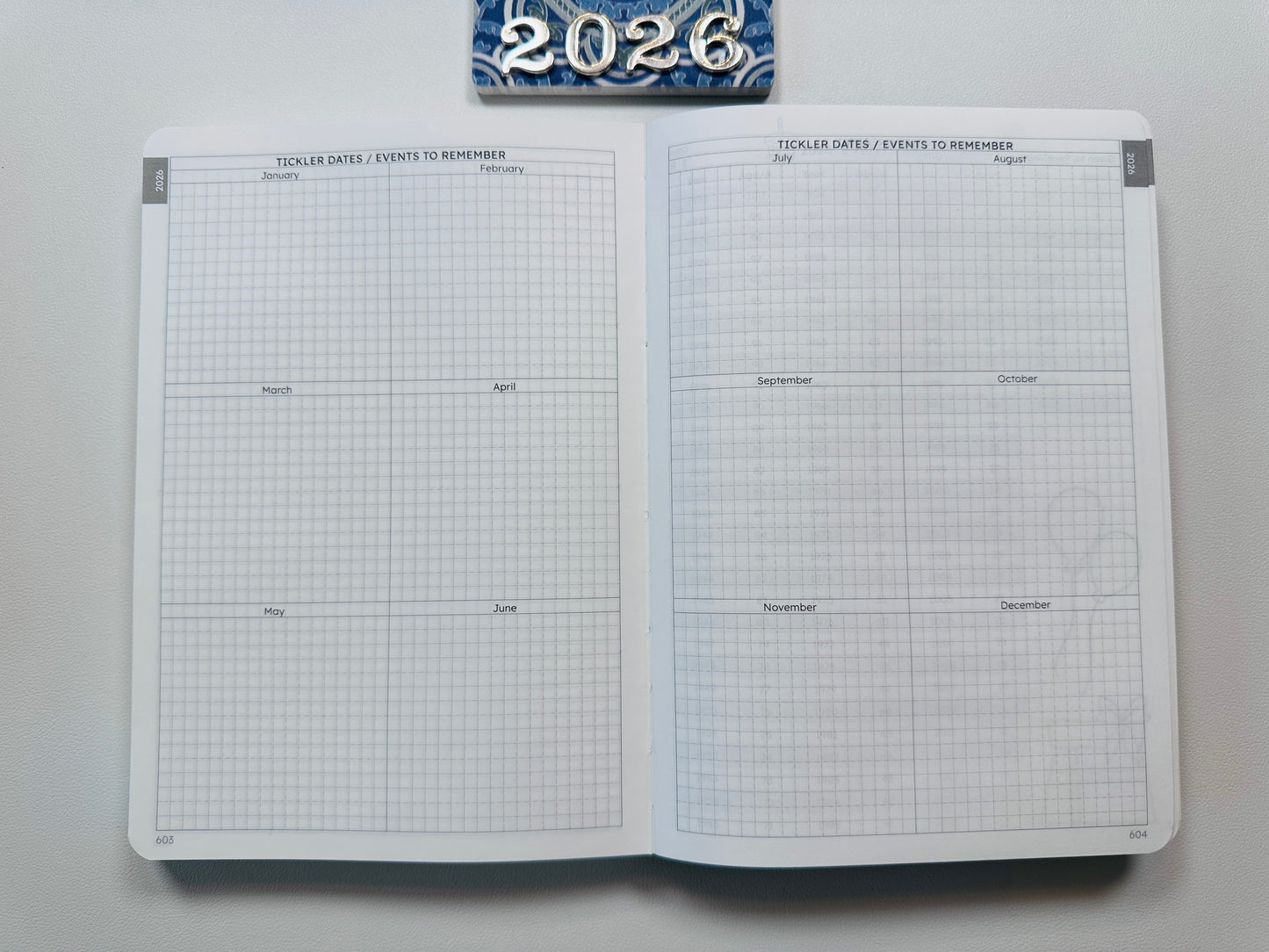 Tickler Dates/Events to Remember